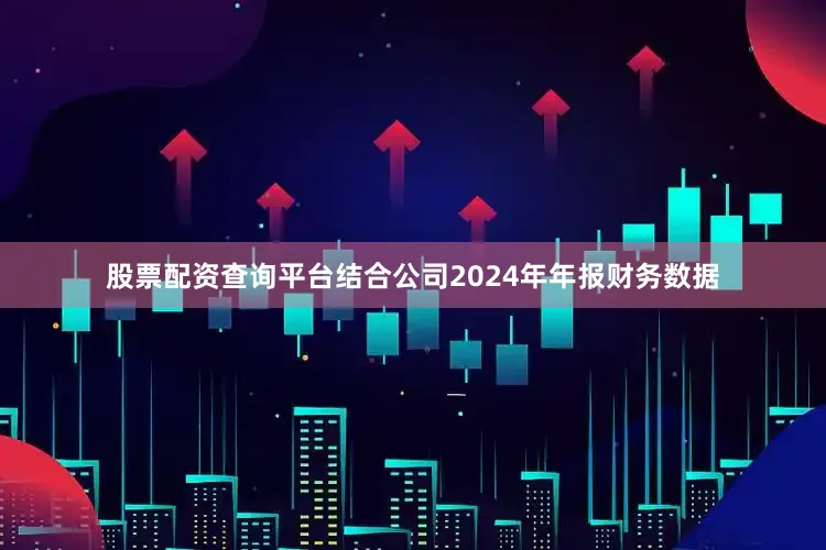 股票配资查询平台结合公司2024年年报财务数据